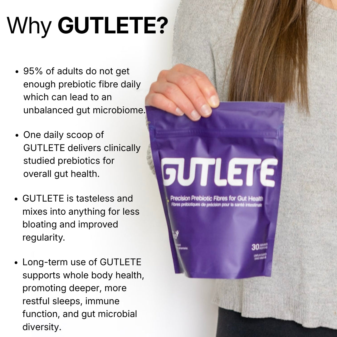 GUTLETE Prebiotic Gut Health Supplement